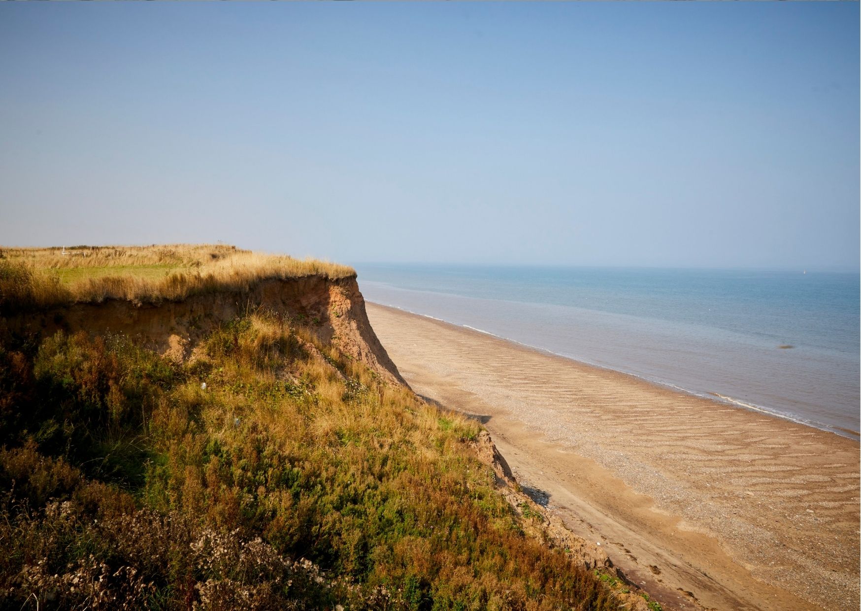 cliff edge, sea